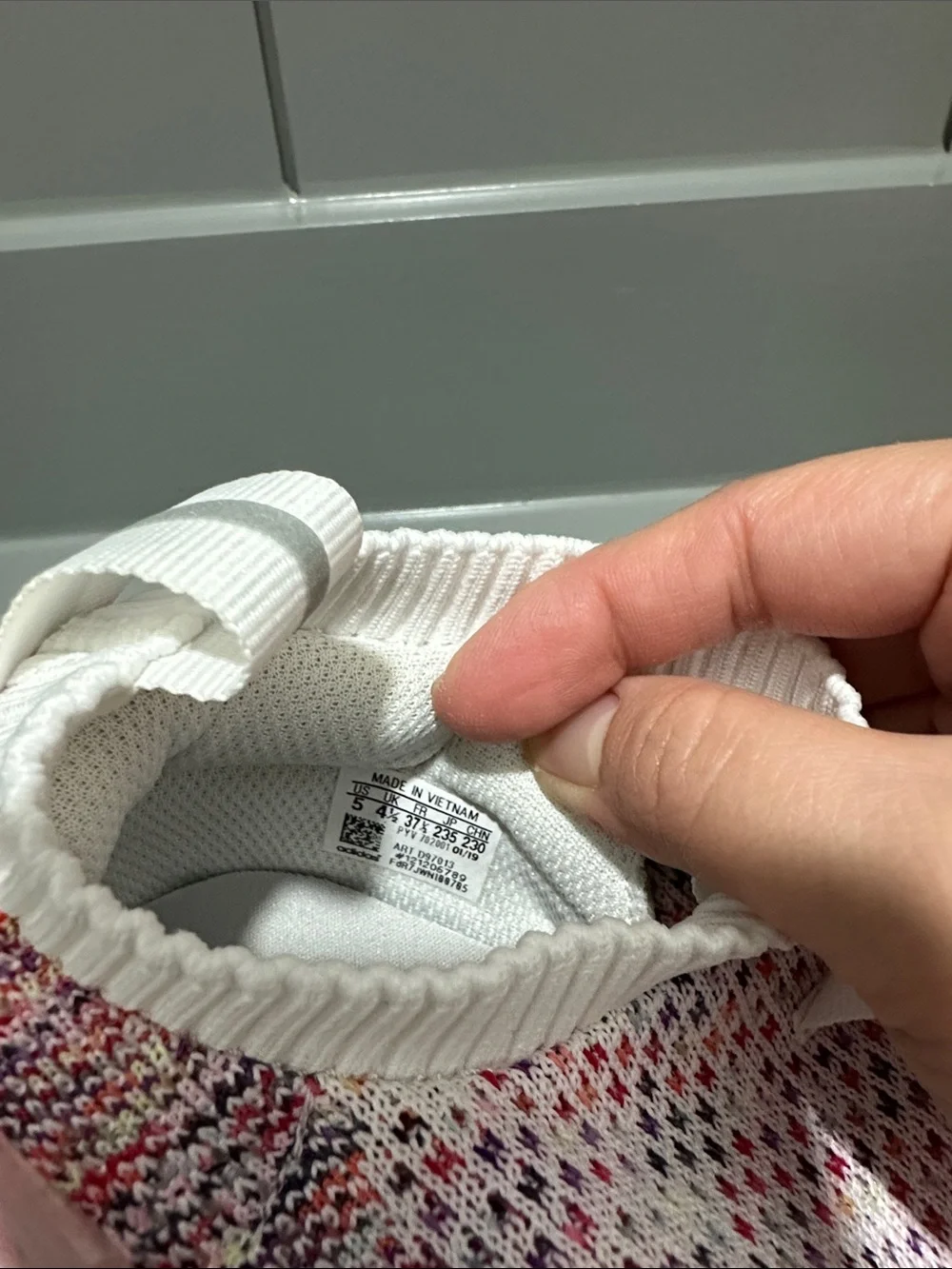 adidas slip knit